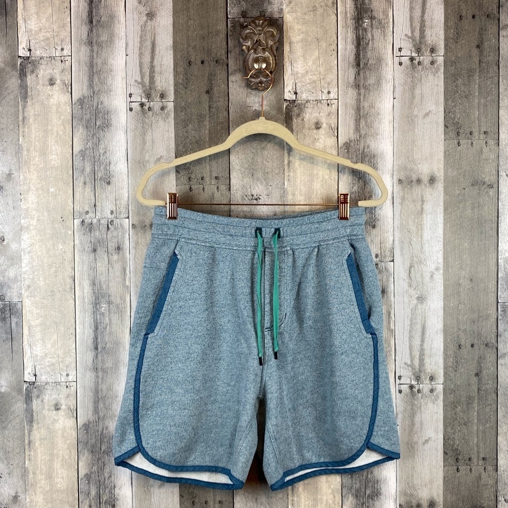 Lululemon Sundown Short in Heathered Tofino Teal Size Medium. - Picture 2 of 16